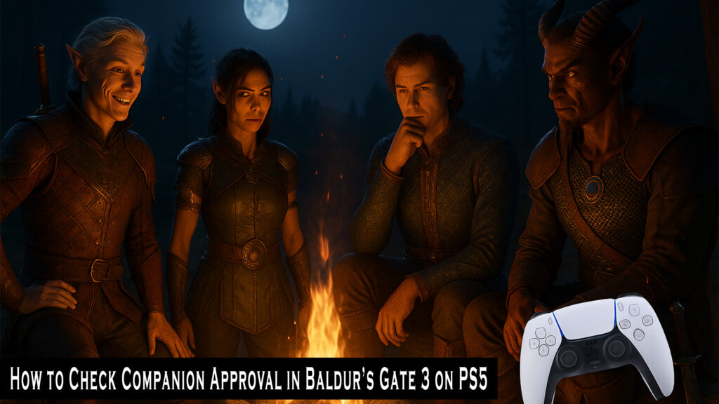 How to Check Companion Approval in Baldur’s Gate 3 on PS5