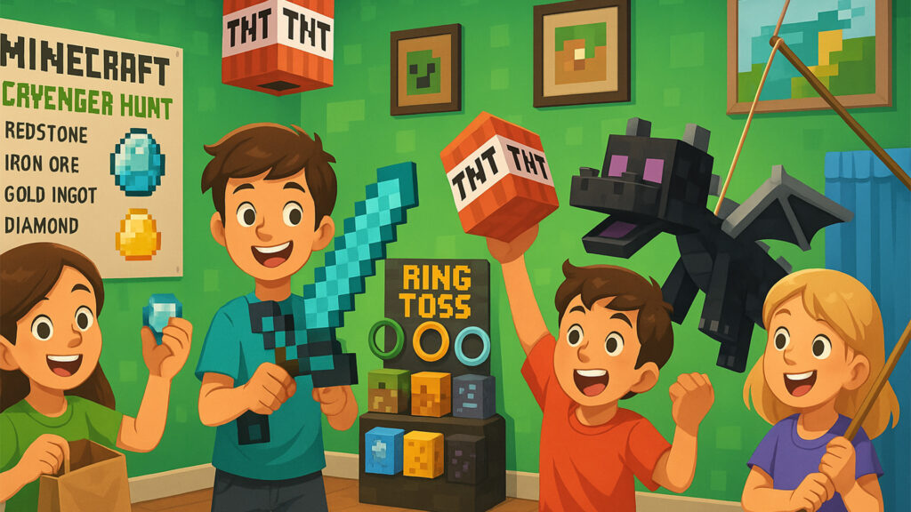 Minecraft Party Game Ideas