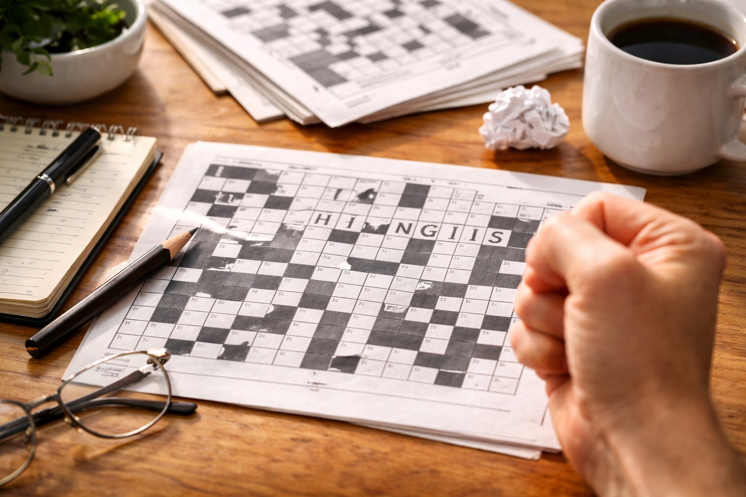 Confidence grows when a familiar clue finally clicks into place.